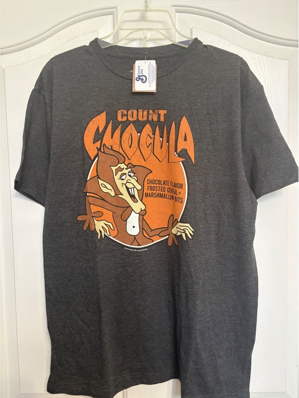 NEW Count Chocula Large TShirt with General Mills Tags